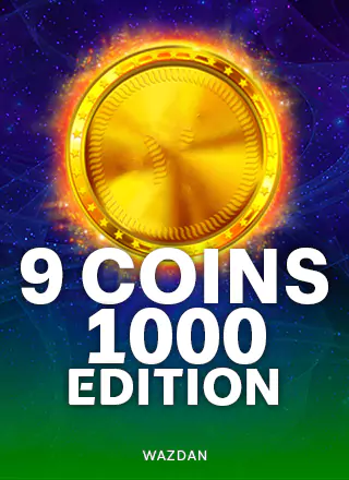 ภาพหน้าปกเกม 9 Coins 1000 Edition ธีมเหรียญทองคำเปล่งประกาย